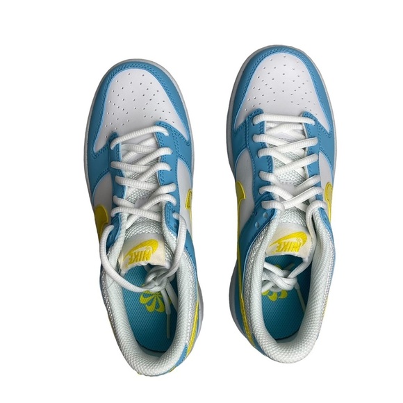Nike Kid's Dunk Low GS DX3382 400 Homer Simpson Sneaker Size 4Y New with Box - Picture 6 of 11